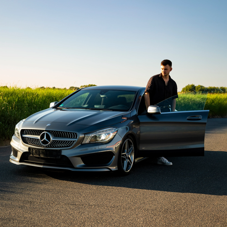 Fahrzeugfotografie in ästhetischer Umgebung